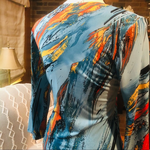 THE PERFECT FAUX WRAP DRESS - Picture 5 of 8